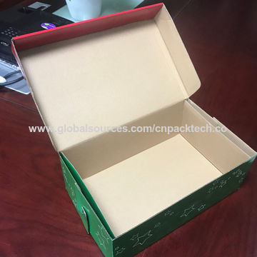 ChinaCardboard Child Packaging Shoe Box 