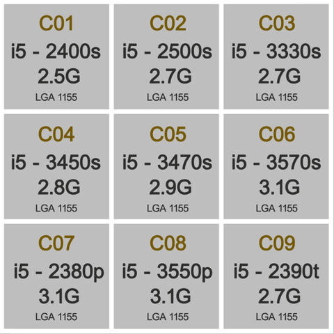 China Cpu Used Processor I5 2300 2310 23 2400 2500k Lga 1155 22nm 77w Competitive On Global Sources Processor 1155 2400