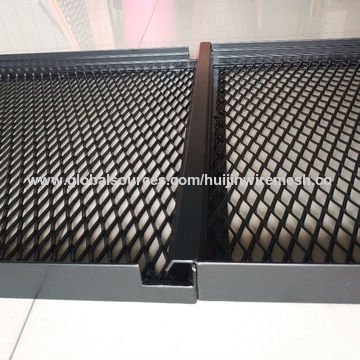 China Suspended Ceiling Aluminum Expanded Metal Mesh Ceilings On