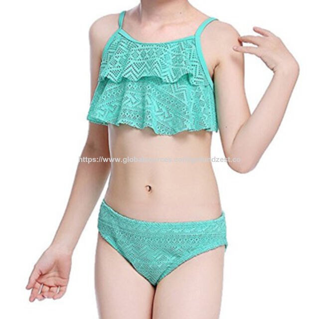 crochet lined bikini