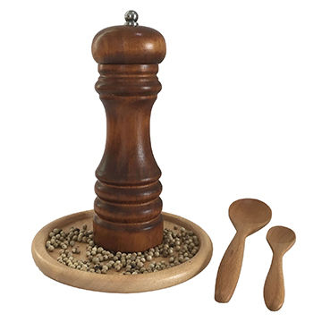 China Hot Mini Portable Black Pepper Salt Spice Grinding Machine Sault Solid Wooden Pepper Mill Grinder On Global Sources Mill Grinder Pepper Mills Spice Grinders