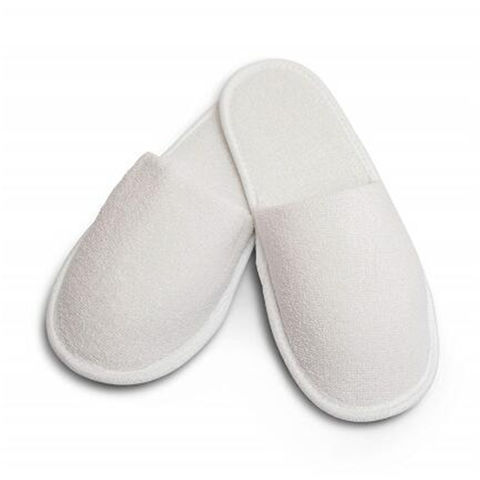 China Hot sale Unisex close 100% cotton spa white hotel towel slipper Global Sources,Hotel slippers,terry towel slipper,slippers