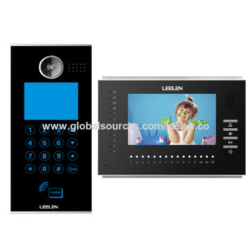Apartment Door Entry System With 7 Inches Indoor Monitor Keypad Apartment Door Entry System With 7 Inches Indoor Monitor Keypad
