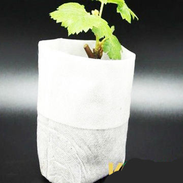 Black Plastic Plant Bag Biodegradable Dispenser For