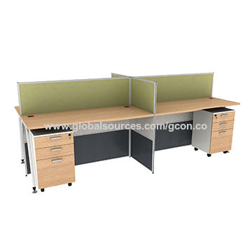 China L Shaped Office Modern Work Station Desk From Liuzhou