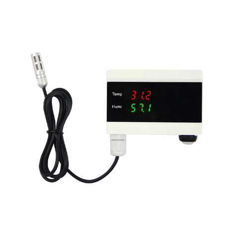 China Wifi High Low Temperature Humidity Sensor Monitor Alarm System With Tuya App On Global Sources Humidity Monitor Low Temperature Alarm High Temperature Alarm