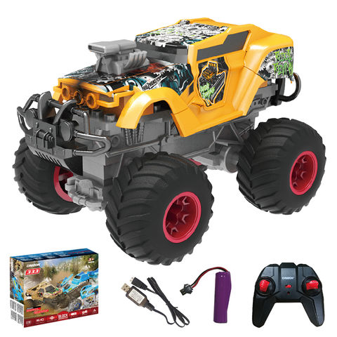 China HUADA 1:16 2.4G Remote Control Building Block Car High Speed ...