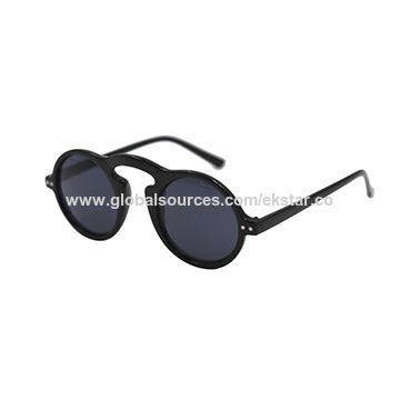 small round frame sunglasses