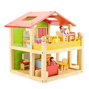 China Attractive In Price And Quality Wooden Doll House Furniture