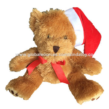 musical christmas teddy bear