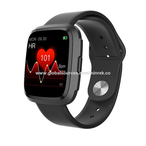 China V 1 4 Full Touch 3x3 High Resolution Big Ips Screen Smart Watch With Hr Sensor Bt5 0 On Global Sources Smart Watch Smart Band Bluetooth Watch