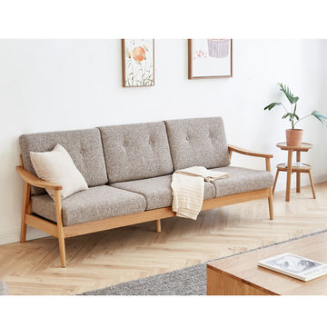 China Sofa Set Fruniture Garden Sofas, Wooden Couch For Living Room
