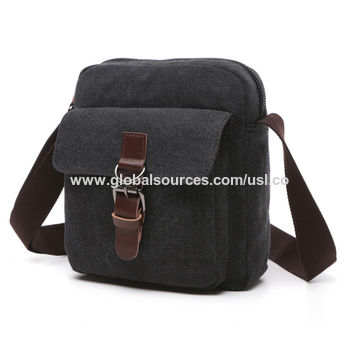 wholesale canvas messenger bag