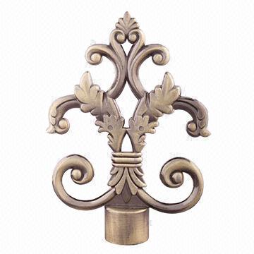 Metal Curtain Rods Finials Made Of Aluminium Alloy Global Sources