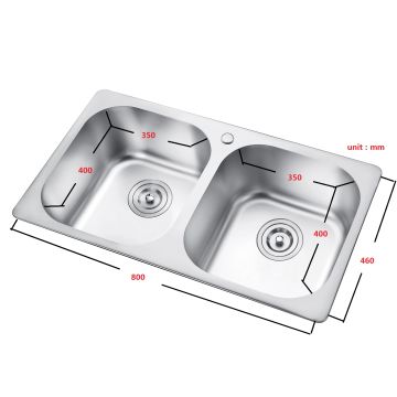 Stainless Steel Kitchen Sink Welding Sink Undercounter Countertop