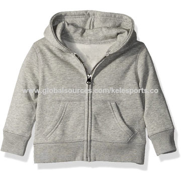 childrens black zip up hoodie