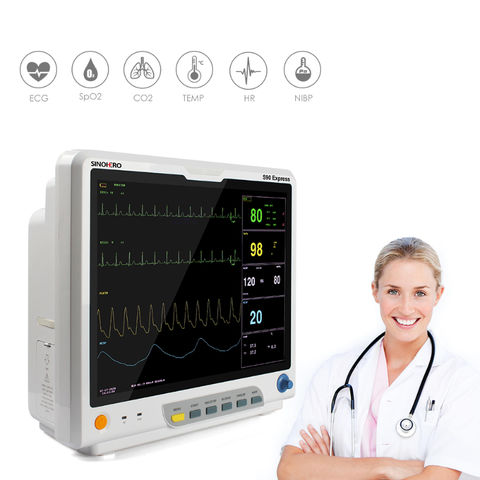 China Medical Vital Signs Monitor For Icu SINOHERO Multi-parameter ...