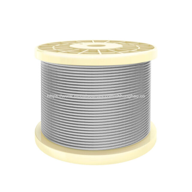 China 1x7 Stainless Steel Wire Rope/Wire Rope Cable Made Up of ...
