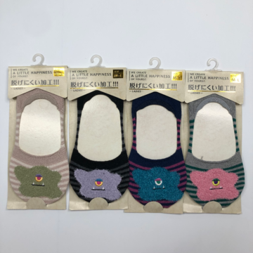 NEW 5-10 Pairs Women Cotton Cartoon Socks Cute Invisible Low Cut Socks Wholesale