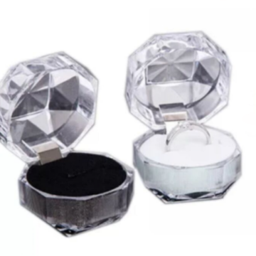 clear ring box
