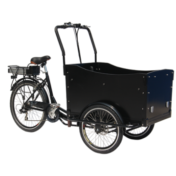 three wheel electric cargo bike