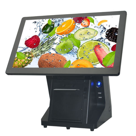 China Cash Register POS Terminal 15 Inch All In One Touch Screen PC POS ...