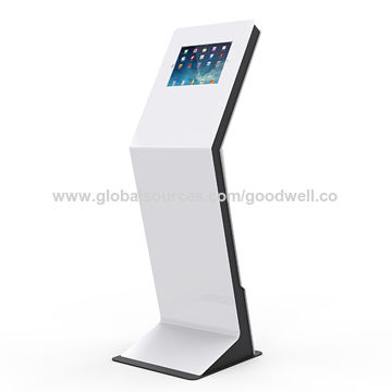 China Z Frame Floor Standing Tablet Stands From Xiamen Wholesaler