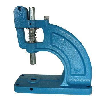 China Hand Press Eyelet Grommet Punching Machine For Pvc Banners