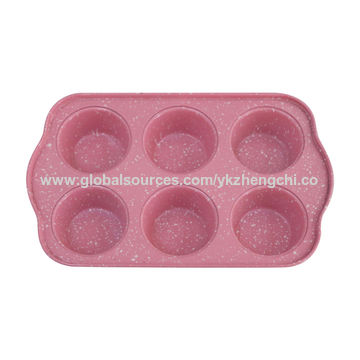 pink baking pans
