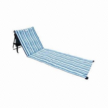 Foldable Beach Mat Convenient With Back Support Perfect For