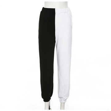 thick white sweatpants