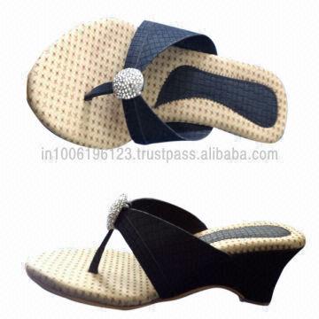 medium heel chappal
