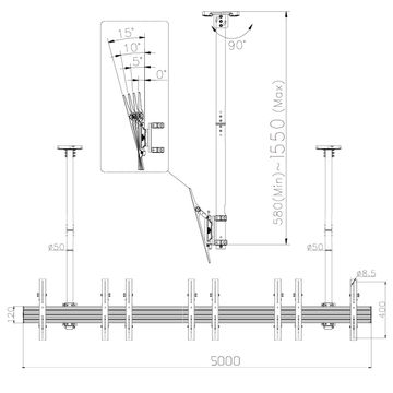 China Tv Ceiling Mount Bracket From Suzhou Manufacturer Jianhao