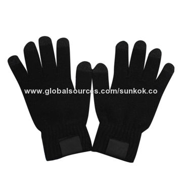 wool smartphone gloves