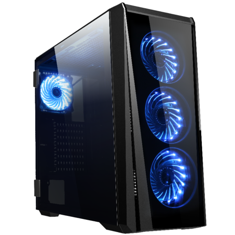 Computer Case Acodus China AOJIE 2103 tempered glass best computer case high quality pc case ...