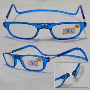 glasses with magnetic front closure