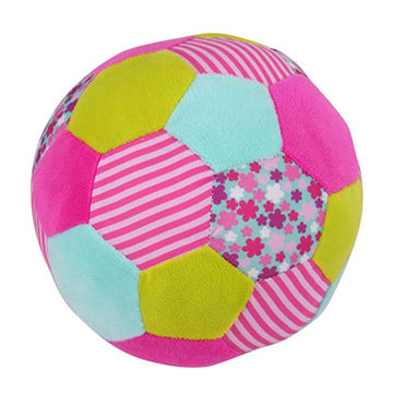 plush soccer ball for baby