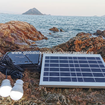 kts solar rechargeable camping lantern