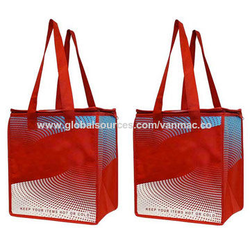 thermal insulated shopping bags