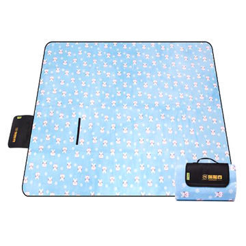 blanket with waterproof bottom