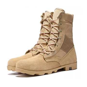 Global Sources: China Bota táctica de color caqui militar de la suela de  goma de Oxford del poliéster del soldado de los E.E.U.U. del ejército de  las botas de desierto,zapatos de la
