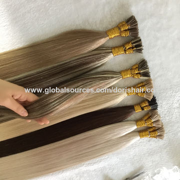 Global Sources China Wholesale Human Hair Extensions Keratin Tips Virgin Remy Hair Extension Hair Ombre Piano Color Human Hair Extension