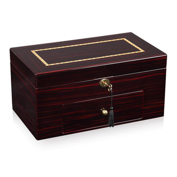20 Grid Watch Display Gift Case With Drawers Fancy With Piano
