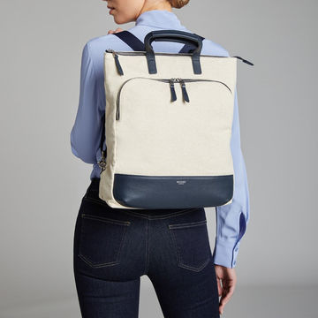 open top backpack