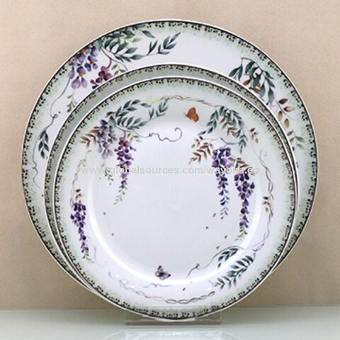 China 18 Pieces Ceramic Dinnerware Set Round Shape From Shenzhen Ceramic Dinnerware Set Round Shape