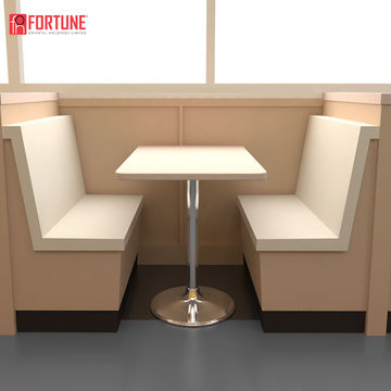 Restaurant Single Both Sides Booth Chair Restaurant Booth With