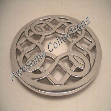 Aluminium Decorative Metal Trivets Use For Decoration And