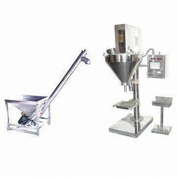 Powder Filling Machine And Screw Feeder For Milk Coffee Powder