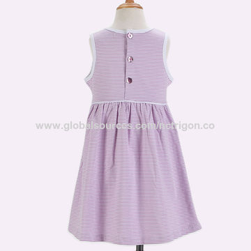 purple colour frock for baby girl