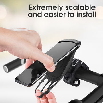 silicone bicycle phone holder